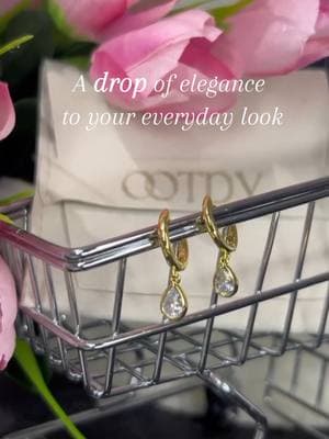 A drop of dewy touch to your style 🪞 #ootdy #jewelry #chic #giftideas #trending #fyp