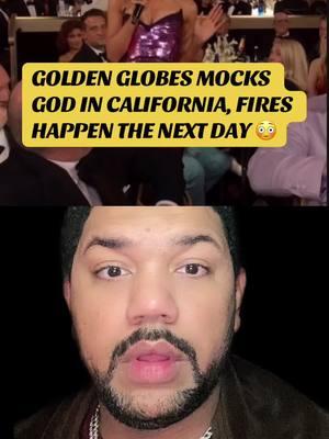 Nikki Glaser and the golden globes disrespects God, and the fires started the next day  #nikkiglaser #goldenglobes #california #fire #thaat1guyspad #randyhussain #fypツ #fypage #fypシ゚viral #fyppppppppppppppppppppppp #fypp #fyppp #fyp #foryou #foryoupage #foryourpage #foru #pourtoi #viralvideo