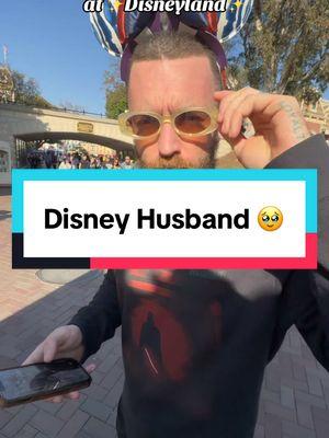 Why does he pose for photos better than me though?? 😂 #disney #disneyparks #disneyland #disneyhusband #disneydate #hegetsme #foryou #disneyfyp 