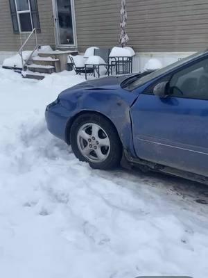 Low rider ford Taurus #strutissues #snowyroads #ford #taurus #lowrider #MAX 