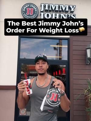 🥪Jimmy John’s Weight Loss Cheat Code! 🥪   Calories & protein: 420 calories 60g protein   How to order:  ✅Jalepeño ranch chicken unwich  ✅EZ on all sauces  ✅Extra chicken  ✅Extra veggies (optional)  #jimmyjohns #sandwich#caloriedeficit #macros #cajun #chicken #steak #protein #healthy #fastfood #Recipe #order #menu #hack #weightloss #fastfood #weightlossjourney