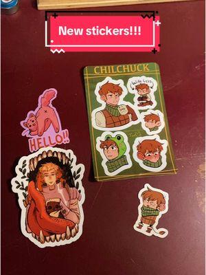 New stickers on my shop!!!#artistsoftiktok #dungeonmeshi #deliciousindungeon #chilchucktims #laiostouden 