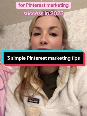 Try these simple tips for Pinterest marketing success in 2025! #pinterestmarketing #pinterestaesthetics #pinteresttrends #digitalmarketing #socialmediamarketing 