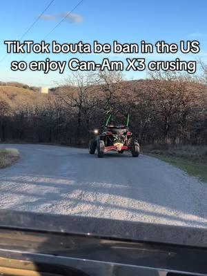 Run ts up for my last post ever been making TikTok’s since 2018 😢😢 #tiktok #tiktokban #tiktokbanned #tiktok2025 #lastvideo #unitedstates #2018 #canamx3 #canam #fyp #rzr #rzr1000 #rutas #dunes #sidebysides #offroad #bbl @foxy_DADDY🃏♠️🙊 