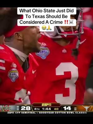 Ohio State Dominated Texas #fyp #foryou #foryoupage #football #viral #trending #ohiostatefootball #texasfootball #flockseahawks 