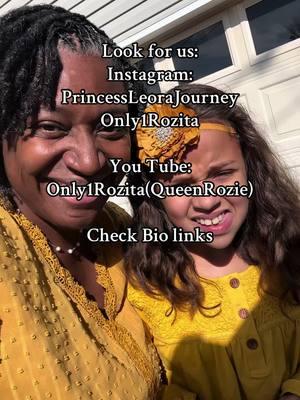 Go find us and follow the yellow brick road #royalfamilytiktokred #only1rozita #princessleorajourney #introvert #rettsyndrome #autism #imthatmom #specialneedsmom 