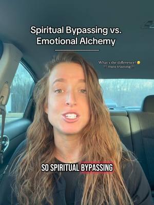 🎥 Mini training on spiritual bypassing vs. emotional alchemy || Spirit came through heavy recently telling me this needs to be shared ✨ Hopefully the message lands with who it needs to land with 🌿💥 #emotionalalchemy #alchemy #spiritualbypassing #spiritualgrowth #spiritualawakening 