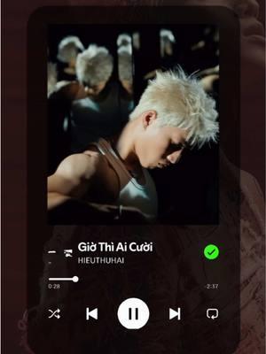 Add this to your Viet hype playlist now. 🔥🎧 This song belongs on every gym/workout and feel-good playlist. With its upbeat energy and confident flow, it's the perfect track to power you through or hype yourself up for the day. 🚀🎶 Song: Giờ Thì Ai Cười Artist: @HIEUTHUHAI  Love this vibe? Follow me for more Vietnamese rap, hip hop, and hidden gems!🔥 #viet #vietnam #vietnamese #vietnamesesong #nhachaymoingay #nhacviet #rapviet #hieuthuhai 