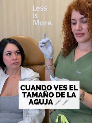 Todo por la belleza señores. Aquí les dejo la reacción de @Imarayulloa antes de empezar a hacerse sus retoques 😂🫢 ¡Míralo hasta el final! 😍 #chinitasbydailyn #miamilakes #fillers #estética #imarayulloa #injectablestreatment