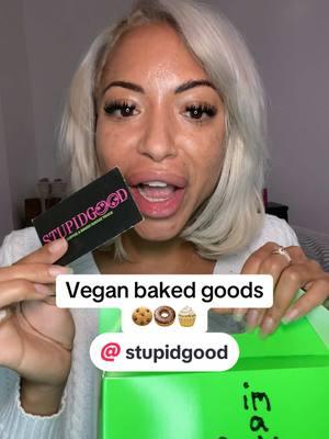 If you’re in Los Angeles, check out @stupid good for coffee and vegan baked goods!!  #vegansweets #veganfoodtruck #stupidgood #vegantiktok #vegandessert 