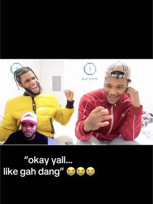 this reaction was funny asl 😭 #armytroops_queendom #fyp #armonandtrey #vocals 