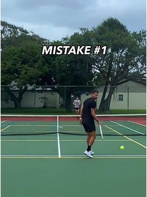 Learning From Mistakes Mistake #1 When you approach the net and the opponent attempts a pass where you are uncertain whether the ball will go in or out, always play the ball. Often, the ball will go in, and you might have had the chance to put away an easy volley. Only let passes go when you are sure the ball will go out. Mistake #2 When your opponent attempts a quality lob, and you turn around, watch the ball, and hope it’s going out, you will occasionally get burned. Always run down the lob, and if it’s out, good. If not, you can stay in the point and won’t be dependent on hope. Solutions to the most common technical problems: 👉 https://apple.co/3c5IyJp #tennistechnique #tennisplayer #tenniscoach #tenniscoaching #tennis