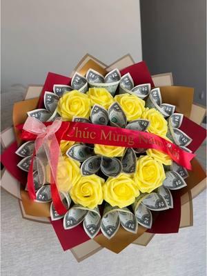 Lunar New Year Bouquet 🧧🎊 #tet #moneybouquet #ramo #hoatien 