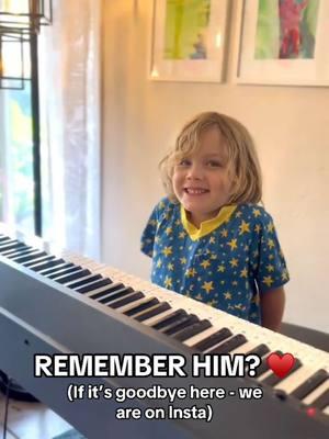 13 million of you watched this one. Max still creates gorgeous spontaneous piano pieces and we share them on shminstagram 😉. …Along with his amazing 4 year old sassy pants sister and our family shenanigans. Handle: ourmusicalfamily_  We’d hate to lose contact with y’all when/if TT goes ✌🏻. Please make sure to give us a follow on our other platform. ♥️✨ If this is goodbye, thanks for all the support and memories, friends. ✨ #music #fyp #piano #fy #byetiktok #followme 