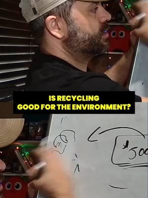 Is recycling good for the environment? #recycle #environment #plastic