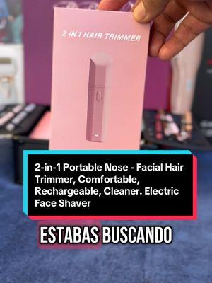 2-in-1 Hair Trimmer El recortador 2 en 1 es tu aliado perfecto para eliminar el vello no deseado de manera rápida, precisa y sin dolor. Diseñado para hombres y mujeres #HairTrimmer #Recortador2en1 #VelloFacial #AdiósAlVello #SkinCareRoutine #productoviral #tiktokmademebuylt #TikTokShop #tiendadetiktok 