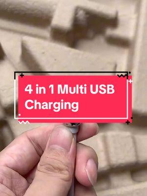 4 in 1 fast charging cable!! This thing is awesome! 🤯 #stockingstuffers #tiktokblackfriday #tiktokcybermonday #4in1chargingcable #chargingcable #usbchargingcable #iphonechargingcable #usbchargingcable #giftsforher #giftsforhim2024