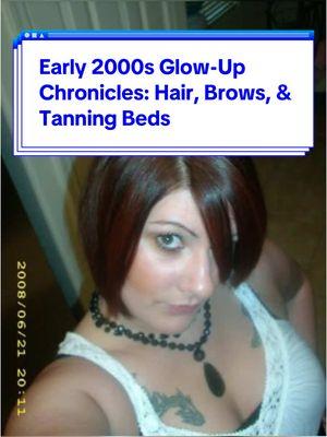 Throwing it back to the early 2000s: questionable hair, thin brows, and way too much time in the tanning bed. We really thought we were IT back then. 😂💀 Who else remembers this wild era? #nostalgia #2000snostalgia #throwback #early2000s #cringememories #oldphotos #thinbrows #tanningbedera #GlowUp #wildhairstyles #2000saesthetic