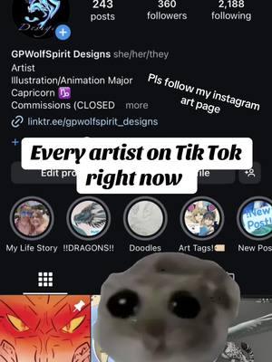 Guys idk what’s going on with this Tik Tok ban but pls go follow my instagram (GPWolfSpirit Designs). I’ll be posting all my videos onto there. 🥹🙏 #tiktokbanned #tiktokban #artistsoftiktok #artist #instagram #artistsofinstagram #arttok #fyp #fypシ #fypage 