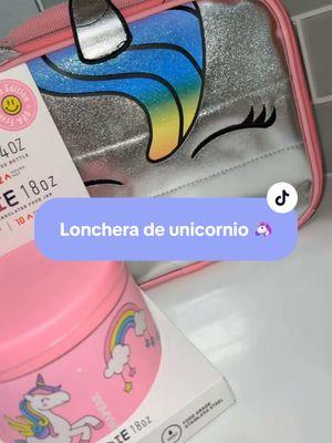 El día de hoy Romis eligió lonchería de unicornio 🦄💜🩷 #rominita #lonchesderomina #lunchideas 