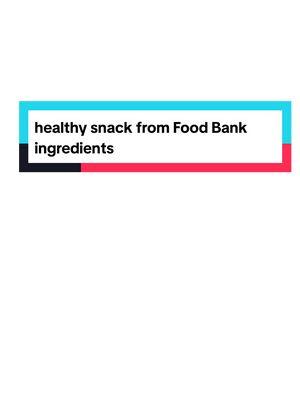 it's possible to eat healthy from food bank ingredients. #foodbank #foodpantry #brokevegan #brokeboy #brokegirl #poor #healthysnacks  o