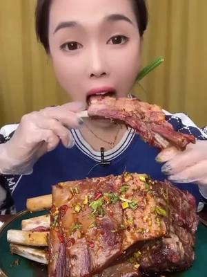 Ribs #mukbang #asmr #eating #eatingshow #eatingsounds #kwai #ribs 