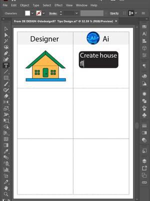 Design vs Ai  #Aidesign #design #graphicsdesign #illustration #illusionchallenge