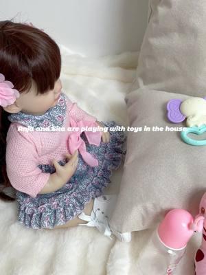 Anja and Sita together #22inches #rebornbaby #reborndoll #doll #babygirl #teenagergirl #rebornbabydoll #siliconebaby #toy #bonecareborn #siliconedoll #cutedoll #tiktokshopholidayhaul #spotlightfinds #TikTokShopHolidayHaul #TikTokShop #giftideas #gift #TikTokShopNewYearNewAura #TikTokShopLastChance #americangirl #usagirl #americangirldolly