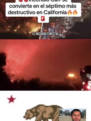 Incendio Carr se convierte en el séptimo más destructivo en California#carr #california #septimo #incendiosforestales🔥😩 #destructive #noticias #fyp #fypシ #foryoupage fuente de notimextv gracias 