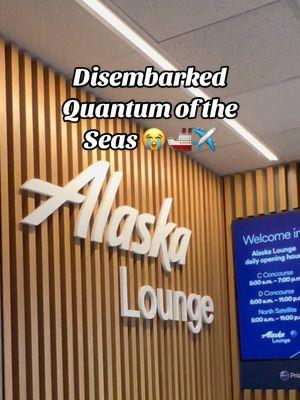 travel home with us after our 7 night Alaskan cruise with @Royal Caribbean 🚢 flying @Alaska Airlines & enjoying a quick #airportlounge visit ✨ s/o @Dayuse for helping us find a nice hotel to rest at before our flight home!! @HiltonByDoubleTree  #royalcaribbean #alaskacruise #cruising #cruisevlog #ditl #alaskaairlines #alaskalounge #seattle #seatac #dayuse #fyp 