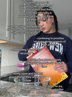 Sometimes finding the right support can make a world of a difference. I am so proud of how hard they have all worked to show up for them in this 🥰#yourweightdoesntmatter #unconditionalpermissiontoeat #everybodydeservesfood #yourweightisntyourworth #yourweightisnotyourworth #allfoodservesapurpose #foodguiltrecovery #throwawaythescales #bodyimagework #edrecovery 