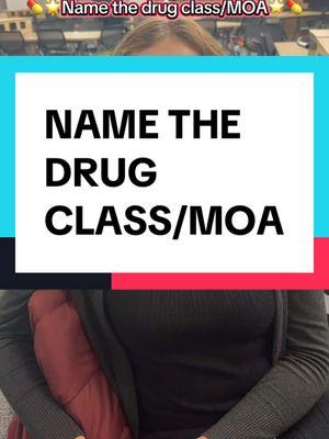 Did you get them all right??🤓 #pharmacy #pharmacyschool #pharmdstudent #pharmacystudent #pharmd #pharmacytiktok #pharm #pharmacylife #drugclass #moa 