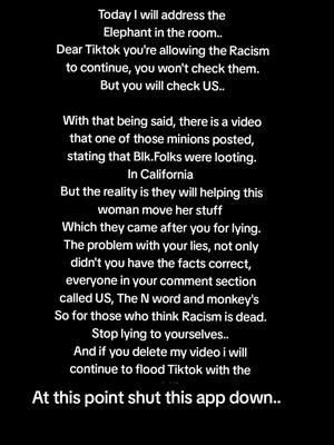 #stopbullying #BlackTikTok #stoplying #endracisim #idontowncopyrightstothissong 