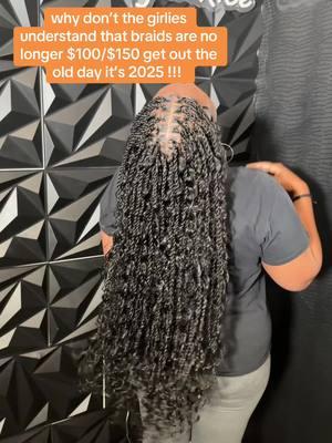 I am so sorry to inform you but it’s 2025 and service providers have bills, problems, issues just like regular humans. NO i do not have any discounts or cheaper prices my price is my price 😘😘 -thank you for your support #fyp #fyp #dallasbraider #dallasbraids #bigbusiness #trubraidjunkiee #dallasbraids #trubraidjunkiee #dallasbraider #fypage #explore #dallaslocs #mckinneylocs  #fastbraider #neatbraiders #dfwbraider #trubraidjunkiee #dallasbraids #fyp #explire #collaboration #brownskingirl 