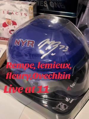 Let’s Goooo Preorder now #NHL #hockey #hockeybreaks #autograph #preorder #helmet #letsgo #pullingfire #joinme #rangers 