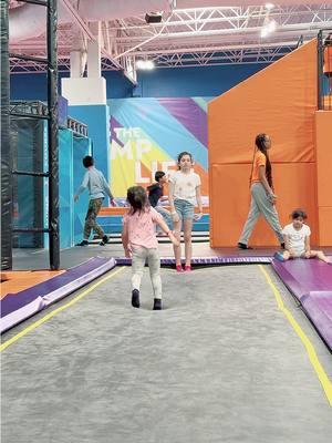 Does it happen to you? #trampoline #thezellersisters #trampolinepark #interrupted 