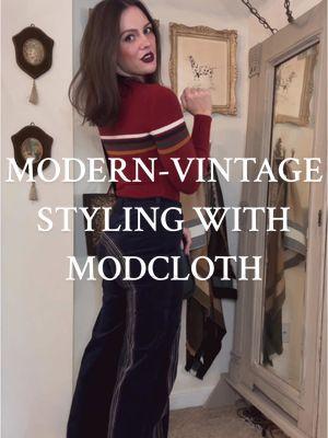 #modernvintage #vintagestyle #vintageaesthetic #stylewithme #vintageeclectic #thrifted #modernvintagestyle #modernvintagefashion #worcesterrun #worcesterrunstyle #thehilsencollection #mymodcloth @ModCloth 