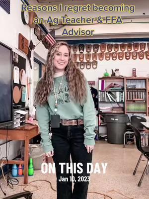 one of the best jobs #onthisday #teachersoftiktok #agteachersoftiktok   