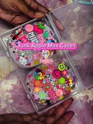 #junkcase #blingcase #bling #girlythings #appleheadphones #customcase #personalized #junk #DIY 