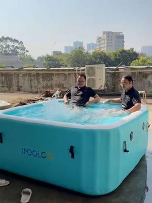 Discovering your perfect pool moment and starting from IPOOlGO 🤝🤝🏊‍♀️🏊‍♀️ #ipoolgopool #ipoolgo #ipoolgoinflatablepool #ipoolgoswimmingpool #inflatablepool #inflatablehottub #abovegroundpool #poolfactory #hottub #fyp #fypage 