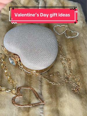 Gentlemen,,,,we have no use for flowers! We need heart accessories! Just an idea for that special day. ##valentinesdaygiftideas##giftsforher##heartnecklace##heartearrings##heartshape##heartclutch##heartgifts##tiktokvalentine