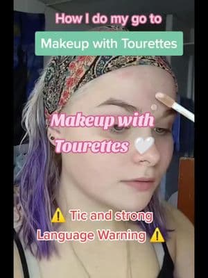 now my current go to makeup look is just mascara and brow gel because I'm lazy 😂  • • #makeup #tourettes #tourettesawareness #hippie #ticsandtourettes #tourettessyndrome #terrythetourettesaurus #onthisday #MakeupRoutine #makeupartistcheck #tics #awareness #fyp #foryoupage 