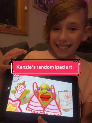 Here is Mackenzie’s random iPad artwork 😆 happy Saturday! #artwork #ipadart #shrek #preppy #fyp #mackenzie #preppyshrek #preppykitty #minnesota #mn #funny #randomart #artist #sota #twins #identicaltwins #twingirls 