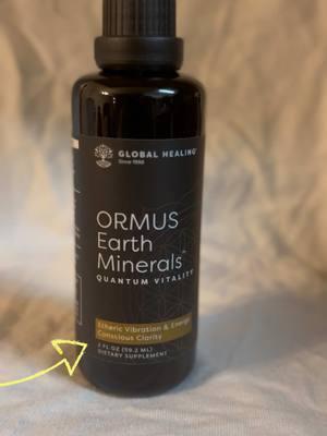 Ormus Earth Minerals is a superconductive blend used to support cellular communication, higher vibrational states, conscious clarity, and energetic vitality #highvibrations #dreams #globalhealing #holistichealth #supplements 