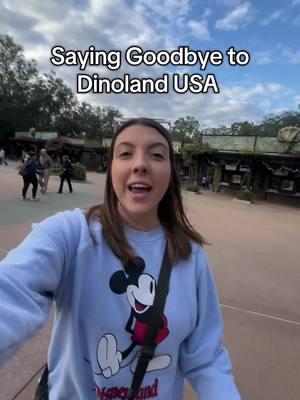 Dinoland USA is officially going extinct this year🦕🦖✨ #disneyworld #dinoland #animalkingdom #trending #stephintothemagic #fyp #disneyparks #disney @Disney Parks @Disney 