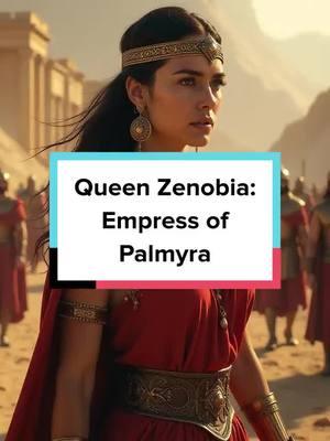 Discover the rise and fall of Queen Zenobia, the fierce leader who challenged Rome! Unveil her story of power, ambition, and resilience. #History #Zenobia #Palmyra #AncientCivilizations #WomenInHistory