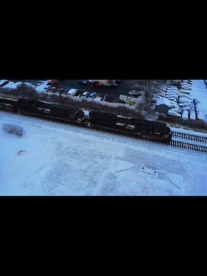 I love this drone sm#drone #train #drone #ns #northfolksouthern #video #tiktok 