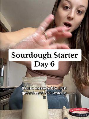 Any feedback is so welcome!!! Day 6 of Orlando the sourdough starter. #sourdoughstarter #sourdough #sourdoughtok #makingsourdough #newsourdoughstarter #fromscratch #bakingtok #sourdoughforbeginners #sourdoughbaking #startersourdough 