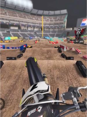 Here’s a lap around A1 (taking lines they were doing on press day) in MX Bikes! 🎮 #motocross #dirtbike #dirtbikes #supercross #mxbikes #mxbikesthegame #mxbikesclips #anaheim1 #a1supercross #supercross2025 #viral #trending #fyp #foryou #foryoupage #startyoursystems 