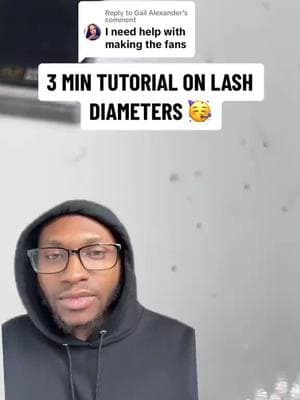 FOLLOW MY IG ConnectWithDamani #lashdiameters #lashtrays 